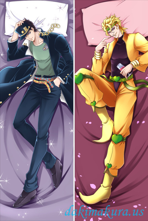 JoJos Bizarre Adventure Male Anime Dakimakura Japanese Pillow Cover